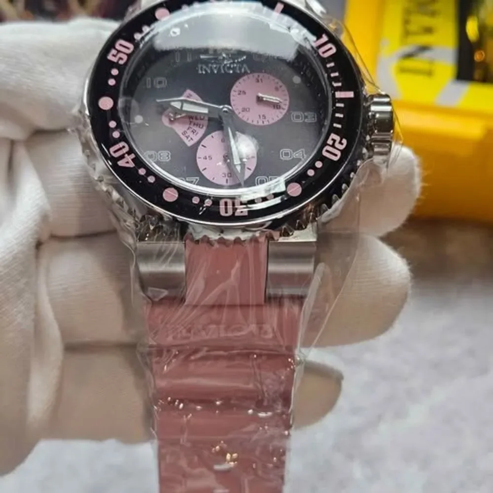 Invicta Pro Diver Men's Watch - 52mm, Pink (49565)